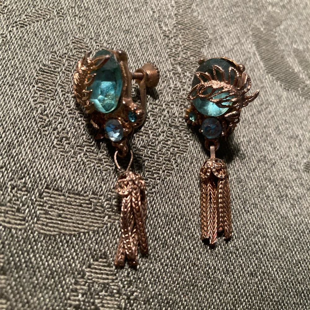 Vintage Screw On Earrings